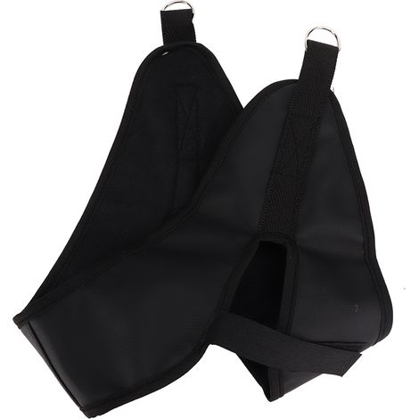 Ceinture de traction cervicale, correcteur de posture, outil d'étirement et de soin du cou, noir, taille M (1/5)