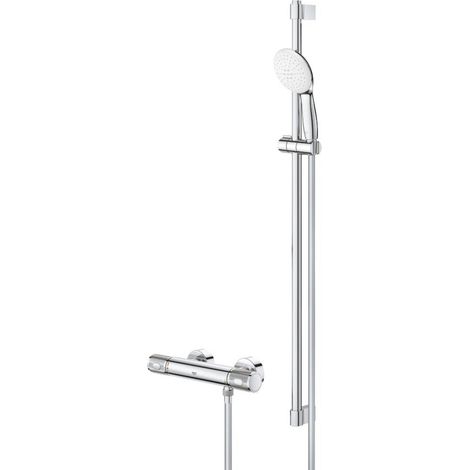 THM-Brausebatterie Grohtherm 1000 Performance 348351 Br.-grt. 900mm chrom (1/4)