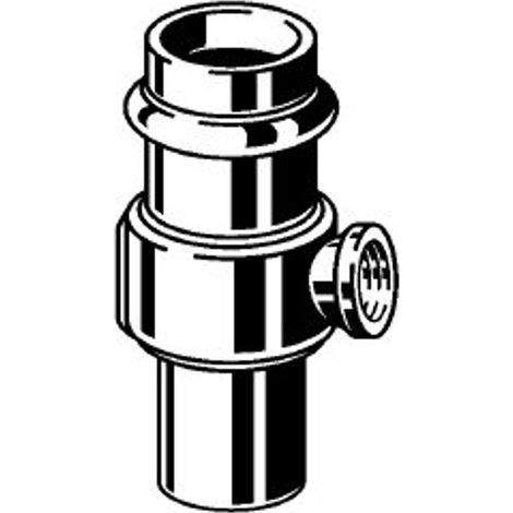 Viega Profipress Sanpress-T-Stück, d1 28, G 1/4, d2 28 Rotguss oder Siliziumbronze Modell 2217.4, 705626 (1/2)