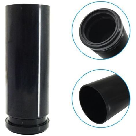 Pipe d'évacuation droite pour WC suspendu 90 mm – PE-HD avec joint EPDM – Installation murale horizontale – Compatible Geberit (1/5)