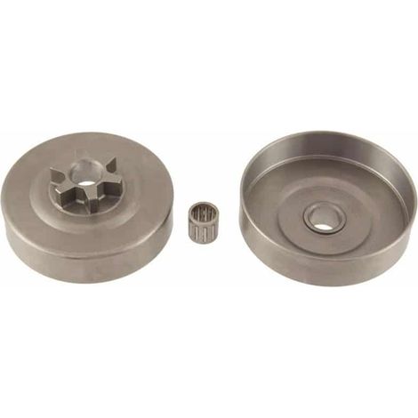 Pignon étoile 3/8 lp pour tronçonneuse Oleo Mac 931 – 6 dents en acier haute qualité – Performance optimale pour coupe précise (1/2)