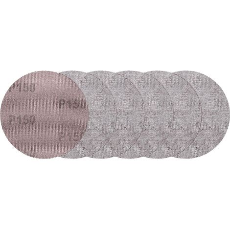 50pcs 125mm Disque de Ponçage à Mailles Papier de Verre 150 Grit (1/5)
