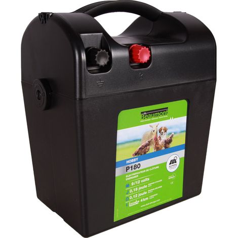 Beaumont – Poste à pile 9V HOBBY P180 – Énergie délivrée 0,12 J – Voltage 8500 V – Protection UV – Distance 4 km en laboratoire (1/4)
