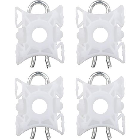 4x Clips Reparation regulateur Leve-vitres Slider Pinces Compatible avec BMW E32 E34 E36 E90 E92 E93 Z1 Z3 Z4 51321938884 Compatible avec Volvo V70 XC70 XC9