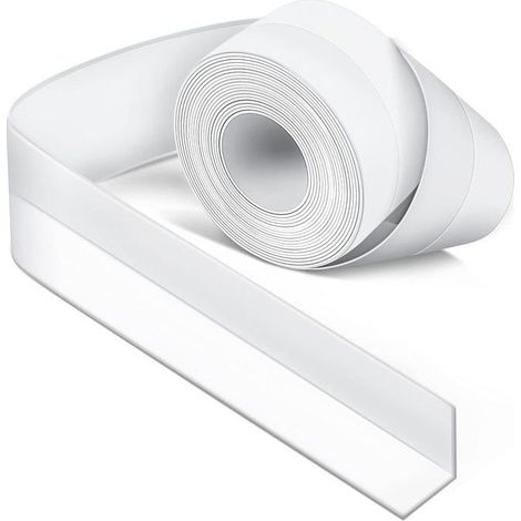 Joint d'étanchéité - Silicone Blanc - 3.2M - Imperméable - Anti-moisissure (1/5)