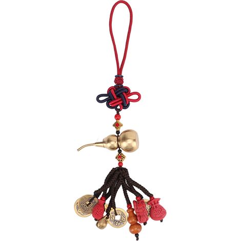 Gourd Car Pendant Buddhism Amulet Safe Auspicious Hanging Decoration Accessories (1/5)