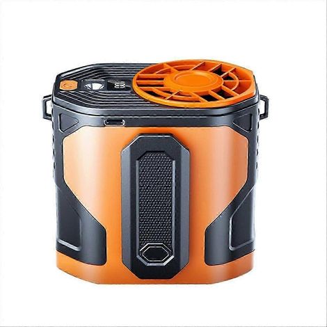 Chauffe-taille portable pour une utilisation en extérieur, ventilateur de cou suspendu avec vent puissant (1/5)