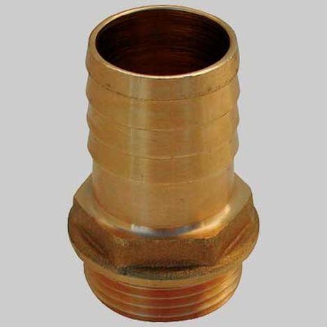 RACCORDO PORTA GOMMA TIPO 'ROMA' OTTONE - 1" x 25