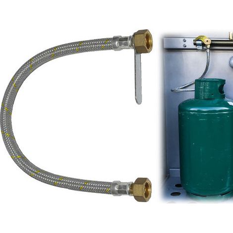 FLESSIBILE PER CENTRALINE GAS 1/2" FF - 100 cm