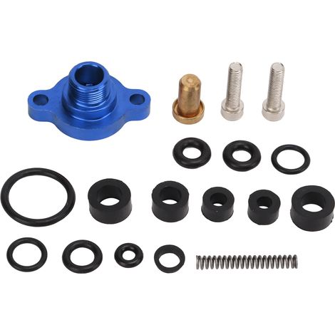 Kit Joint Étanchéité Ressort Pression Carburant DD‑9H323‑7.3 Remplacement Ford 7.3L Powerstroke Diesel 99‑03 Bleu (1/5)