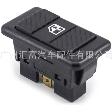 255959855B is a single switch for the control button of the power window regulator in Volkswagen automotive parts. (1/4)