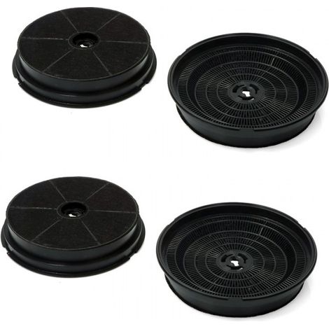 Juego de 2 filtros de carbón para campana extractora ELECTROLUX FCV17