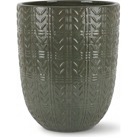Vaso MERCURE 39x51cm verde crema