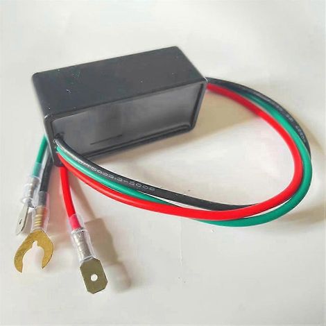 Relé intermitente electrónico LED de 12 A y 3 cables para luces LED de coche y motocicleta. Relé intermitente general para señales de giro. (1/4)