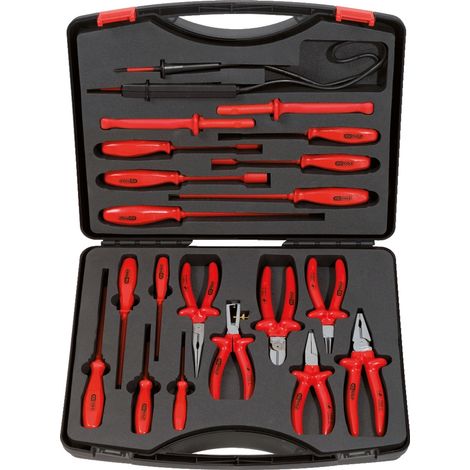 KS Tools Werkzeugsatz mit isolierten Werkzeugen, 20-tlg (1/2)