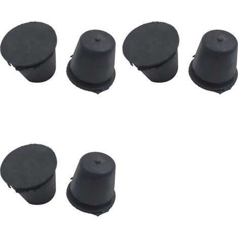 Set di 6 guarnizioni in gomma per il cofano motore, adatte ai modelli CITY 2006-2015, ACCORD e CRV 2009-2014 e RL, RLX, TLX e RDX 2007-2011.