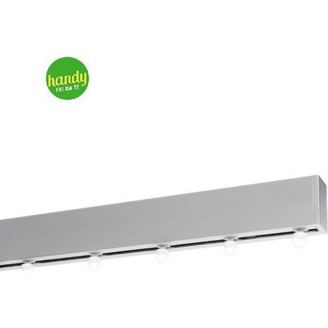 Binario Cintacor Deco Sky 250 cm Acciaio Onda Perfetta