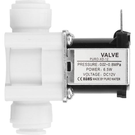 Zerodis 12V Plasticule Putt Haute conductivité Contrôle de Contrôle pour le Purificateur D'eau 3/8 PE. (1/5)
