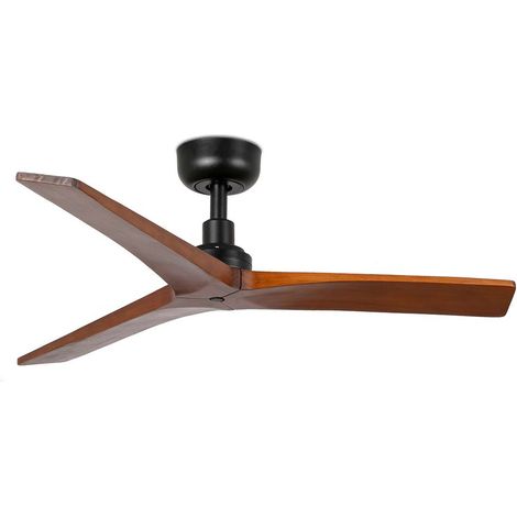 DC Ceiling Fan Klim S Black-Walnut with Remote