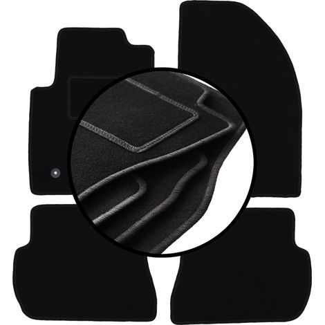 Satz Velours-Fußmatten für: Ford Fiesta MK6 Schrägheck (2002-2010)