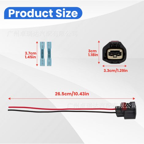 Connecteur de faisceau de cables 440004177R 440006079R with tube de connection, compatible with the Reynolds Grand Scénic. (1/4)
