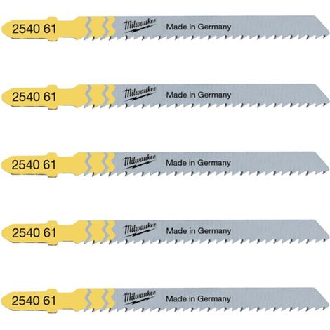 Wood Clean & Splinter Free Jigsaw Blades Pack of 5 T101B (1/3)