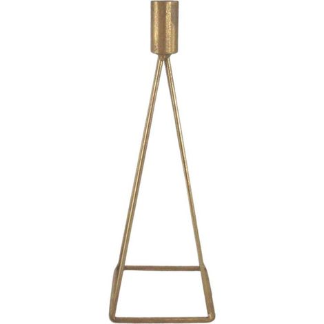 Vimin Box Portastick Moderno H 26 Cm L 9 Cm L 9 Cm Base Triangolo Oro