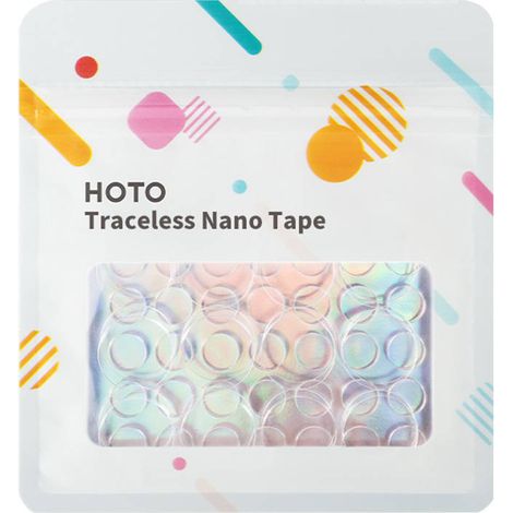 HOTO TRACELESS NANO TAPE LOT DE 81 ROULEAUX DE RUBAN ADHÉSIF DOUBLE FACE SANS LAISSER DE RÉSIDUS QWNMJD002