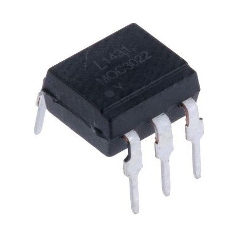 Circuito Integrado Optoacoplador 6pin MOC3022M-Liteon