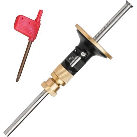 Professionelles Anreißwerkzeug für die Holzbearbeitung – Anreißmesser aus Aluminium-Messing-Legierung – Ideal für die Hartholzbearbeitung