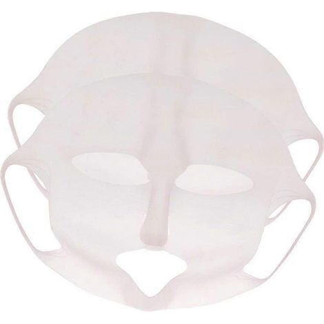 Masque de protection faciale en silicone réutilisable, imperméable et hydratant, pour le visage et les soins du visage à la vapeur. (1/4)