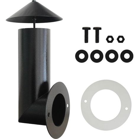Tuyau cheminée pour barbecue fumoir à charbon fumoir et grill pellet stove barbecue à charbon barbecue charbon de bois avec four à pizza boîte fumeur la boite à fumée accessoire (1/5)