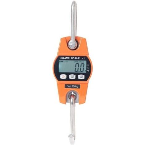 Balance Crochet Suspendu 300kg - Peson Electronique LCD Industriel 300kg/600lbs