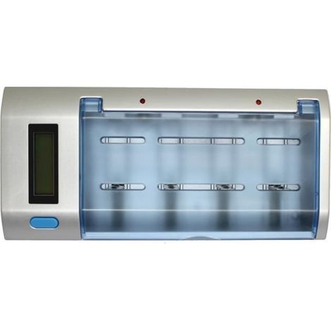 Chargeur universel LCD intelligent Chargeur de batterie pour AA - AAA - C - D - 9V - Ni-MH - Ni-CD TZZ605286622942 (1/4)