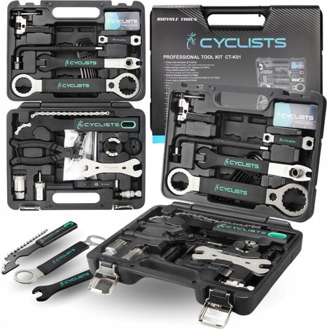 Trousse à outils pour vélo, organisateur, outils professionnels, clés (1/5)