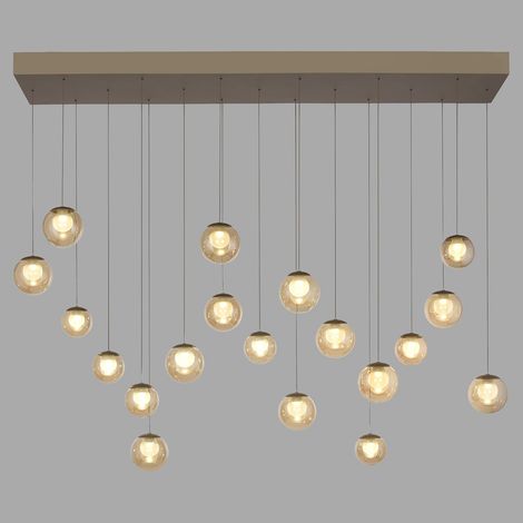 Lampe pendante à 19 lampes Pure Popup Bronce - 2589-97