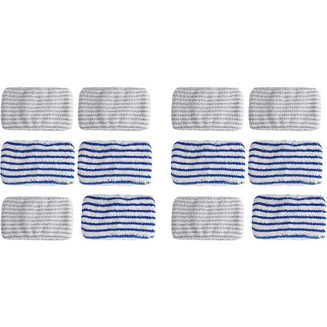 12 Mikrofasertücher als Ersatz für Rowenta Clean&Steam ZR005801 RY7/RY8 Serie (nicht geeignet für RX6 Serie) (1/5)