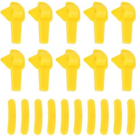 Reifenmontiermaschinenschutz – 20 Stück – Enten-Einführungs- und Entnahmekopf – Gelbe Reifenreparaturwerkzeuge (1/4)