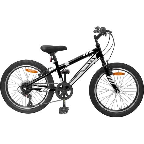 Teenpull – Mountainbike 20 Zoll 6-Speed für 5-8 Jahre alt Schwarz (1/5)