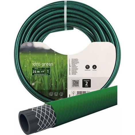 Manguera de riego fitt idro green 3 capas reforzada 25 m
