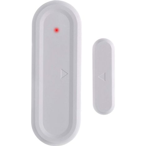 Tür-/Fensterkontaktsensor – Kompatibel mit Sirene, Alarmzentrale und drahtlosem Türklingelempfänger