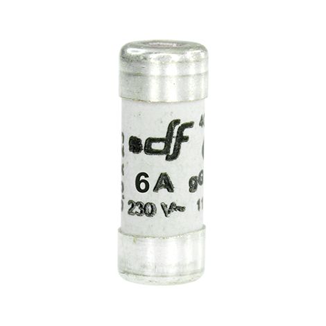 Fusible domestique gF8,5x23 sans voyant 6A
