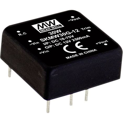 Mean Well SKMW30G-15 Convertisseur CC/CC 2 A 30 W Nbr. de sorties: 1 x Contenu 1 pc(s) Q122082