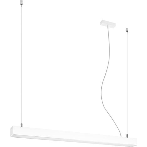 Suspension Pinne aluminium 1xLED Sollux (1/5)