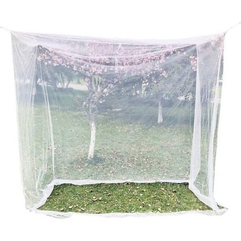 Moustiquaire - 220x200x200 cm - Pour Chambre À Coucher Et Extérieur - 2 Personnes (1/5)