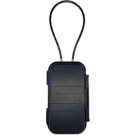 Coffre-fort de plage portable avec cadenas à combinaison à 4 chiffres et fil d'acier antivol Outdo JP (1/5)