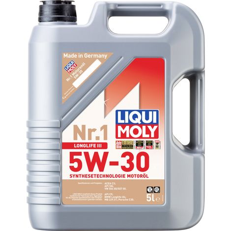 Liqui Moly Motoröl Nr.1 Longlife III 5W-30 5 L Motoröle (1/3)