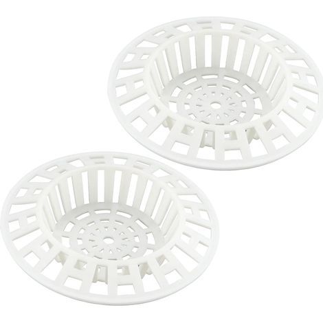Bouchon de vidange, crépine à cheveux légère en plastique pour évier, collecteur de cheveux et filtre à déchets (1/5)