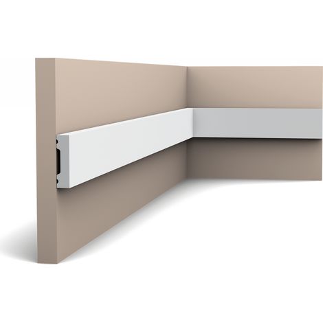 Binario per quadri semplice e multifunzionale - Orac Decor - L200xP1xH4cm - SX162
