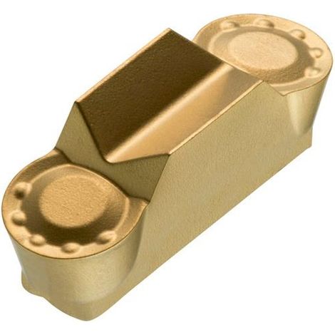 Drehwendeschneidplatte ISO LCMF 0616MO-MP:T8330 Tiefe 3mm PVD beschichtet Gold (1/2)